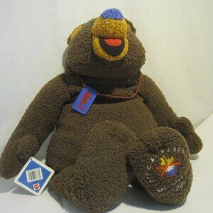 SALT LAKE CITY OLYMPICS 2002 Coal stuffed bear 17" mascot Mattel animal NWT